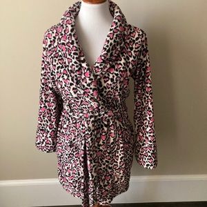 Victoria’s Secret cozy heart print robe